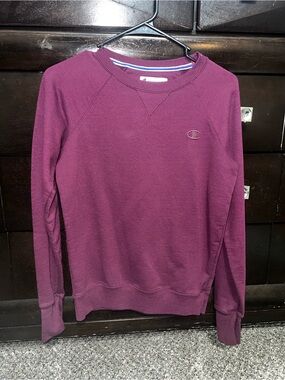 Champion Women's Crewneck Sweatshirt - Plum